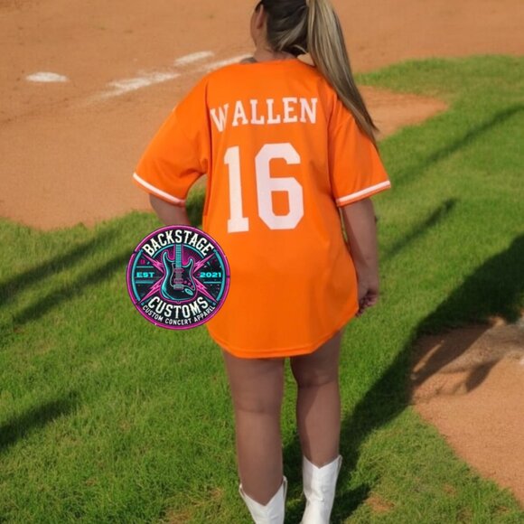 Backstage Customs Tops - 🧡Wallen Vols Jersey